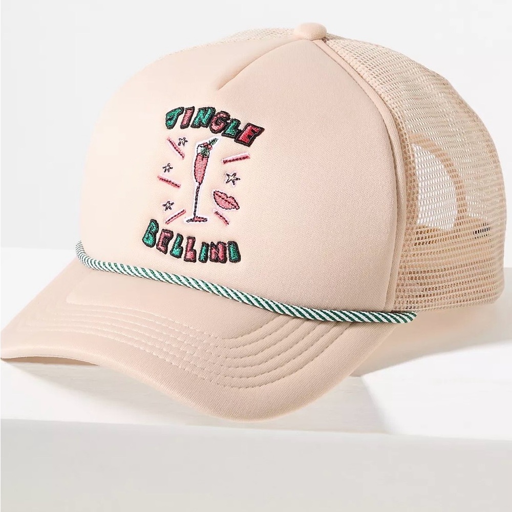 Nephthys Foster x Anthropologie Festive Baseball Cap NWT